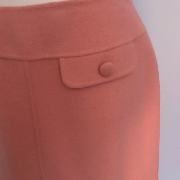 Carole Little pink wool skirt - Picture 3 of 5